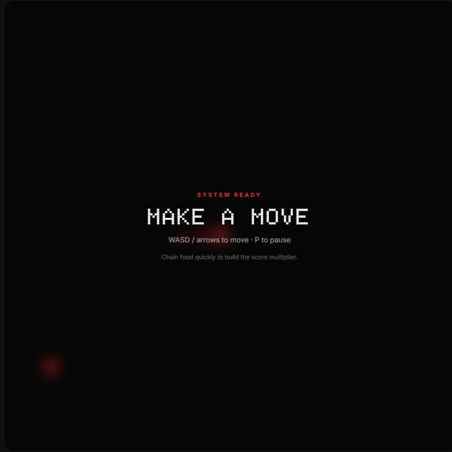Snake Protocol running game screen
